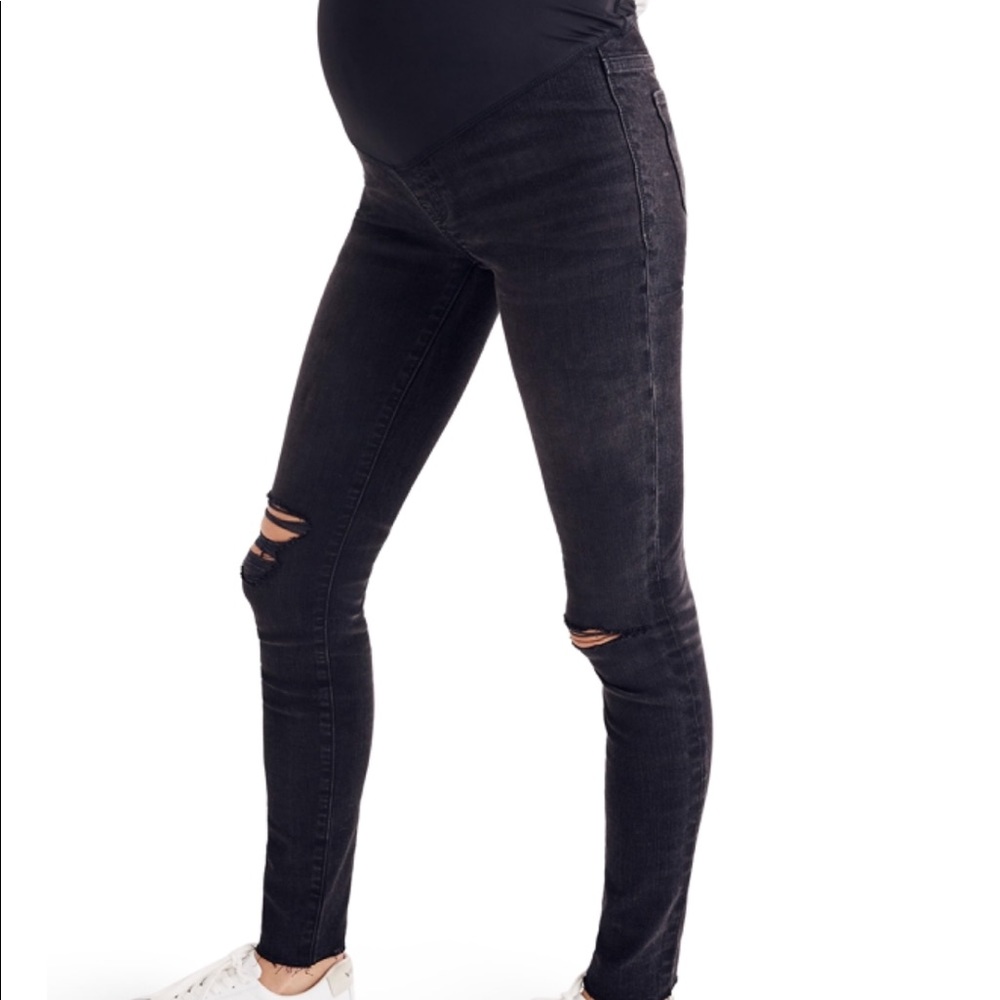 Madewell Maternity Jeans black 26